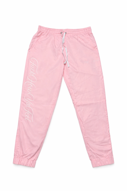 FHYF PINK JOGGER BOTTOMS